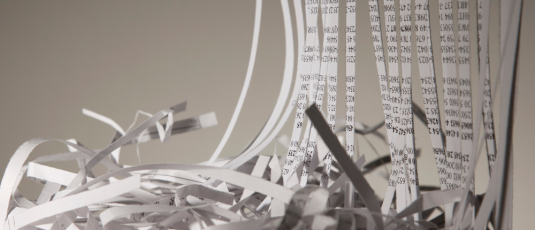 Máquina para romper papeles